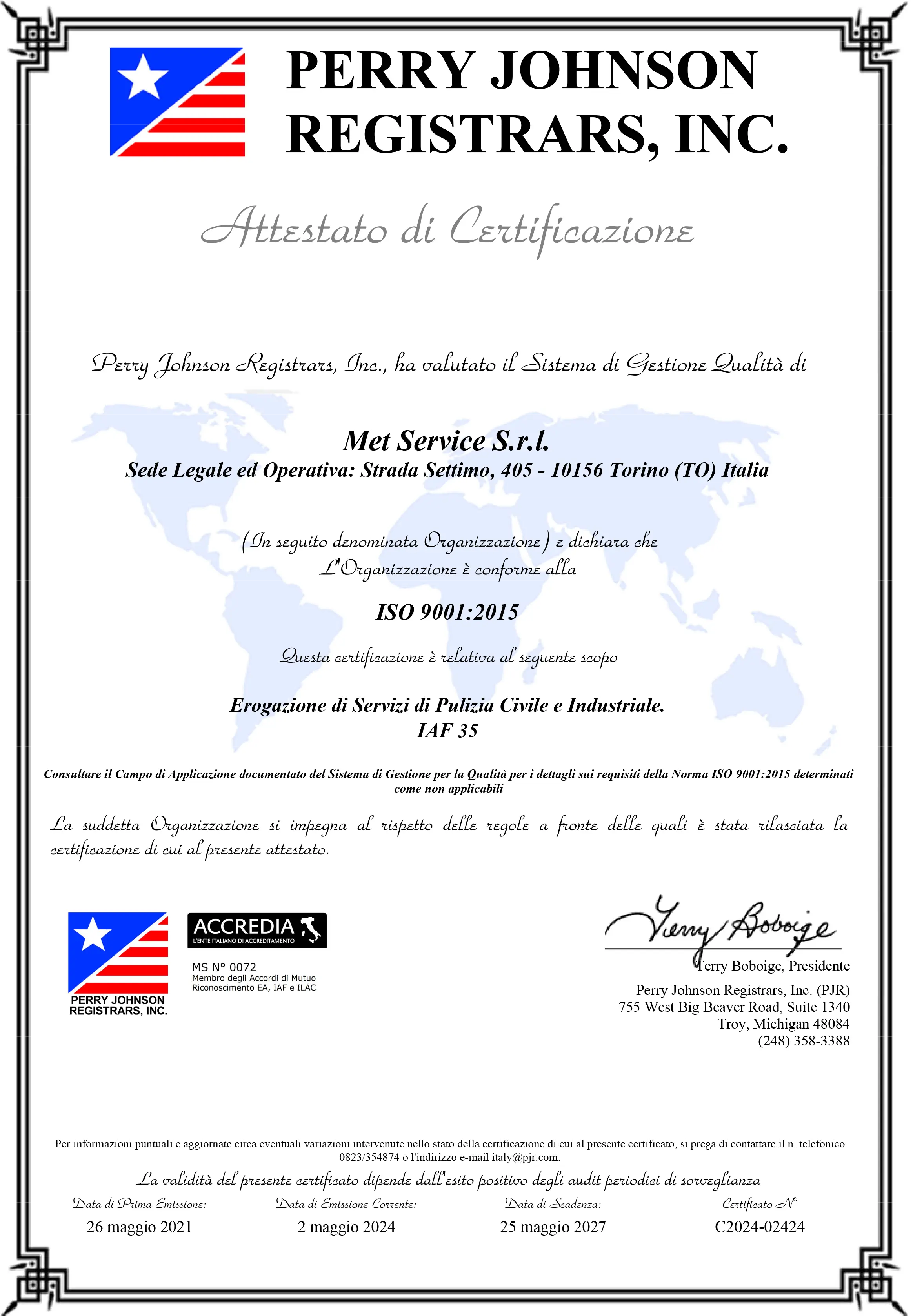 foto Certificazioni